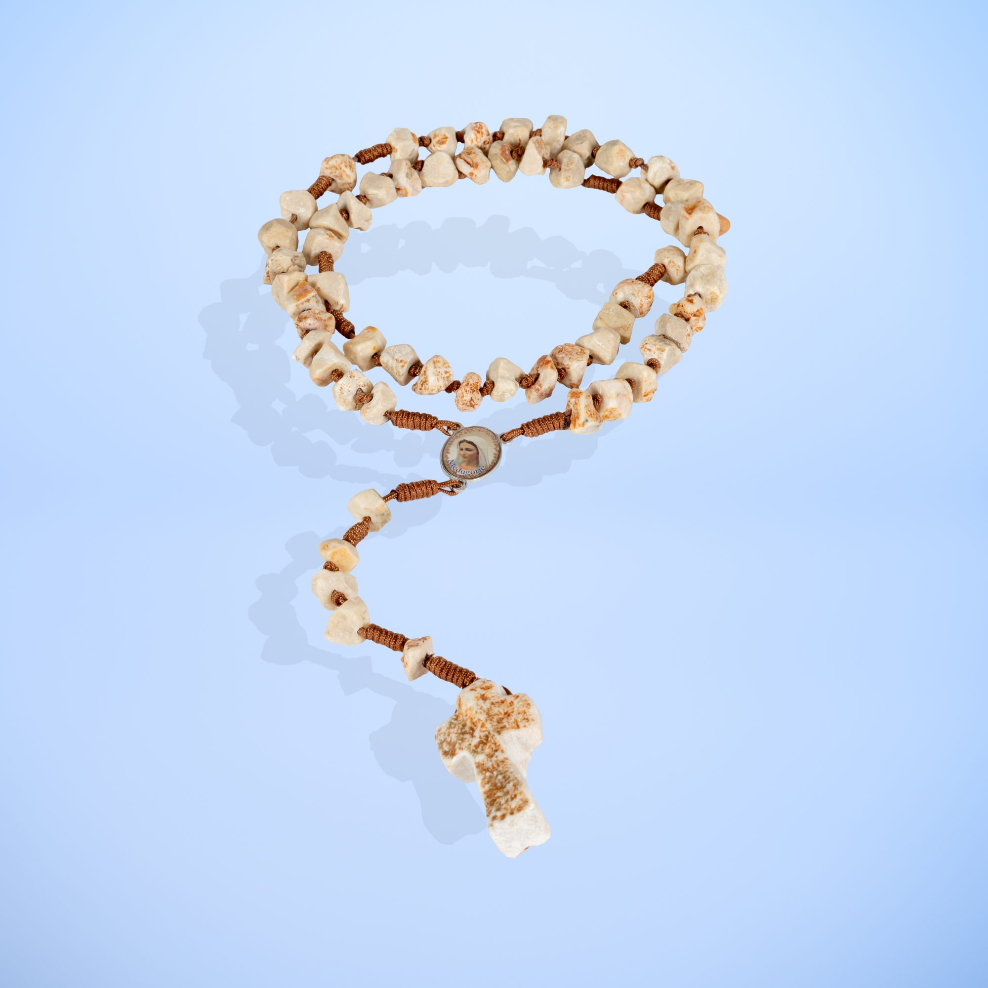 Rosario da parete Pietra della Collina delle Apparizioni di Medjugorje